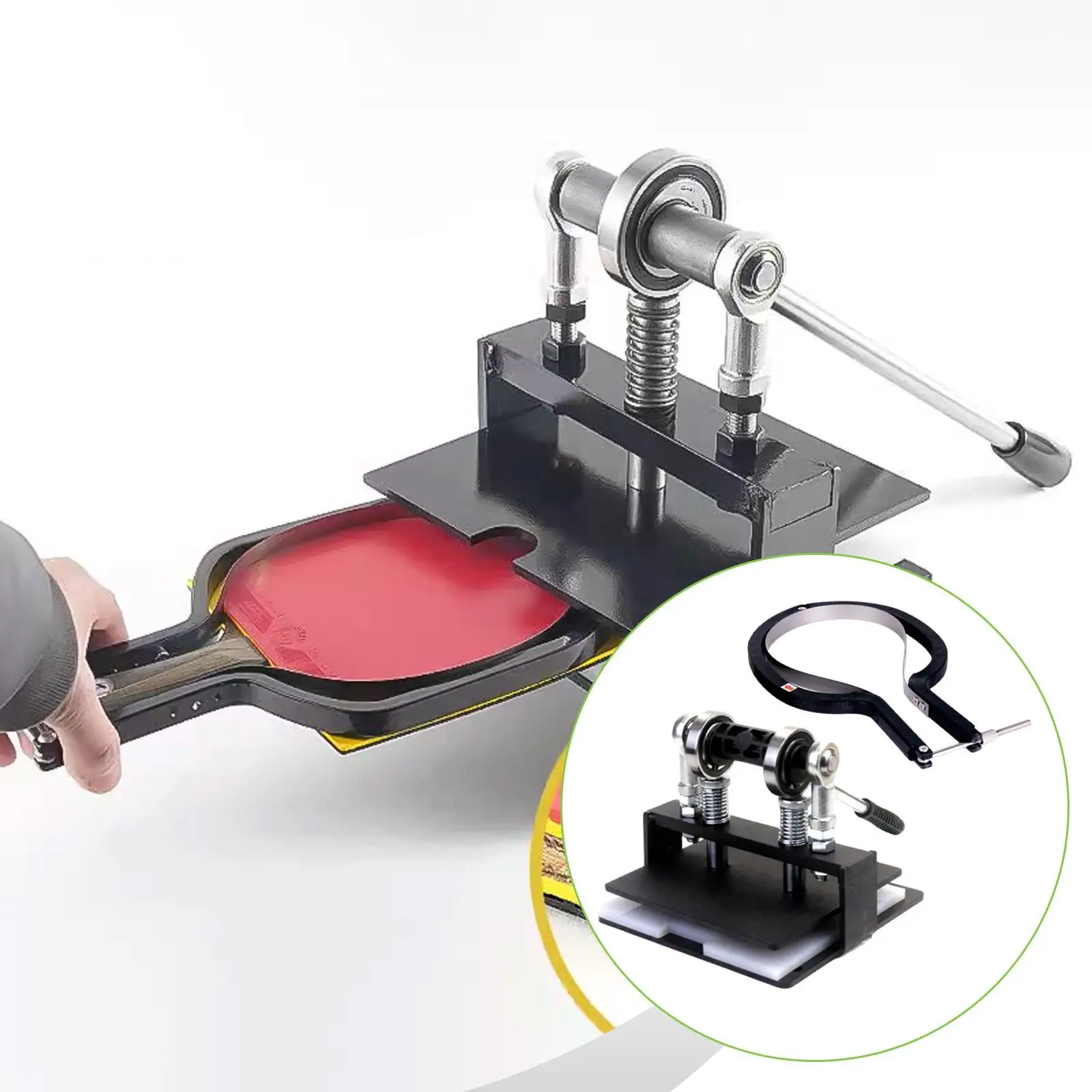 

Ping Pong Racket Rubber Cutting Equipment Ergonomic Design, Multifunctional, DIY Cutter Tool Lever Action
