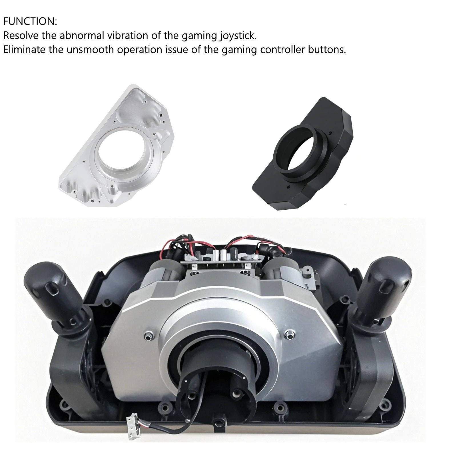 Aluminum Alloy Bracket Bearing Seat Steering Wheel Repair Modification for Logitech G25 G27 G29 G920 G923