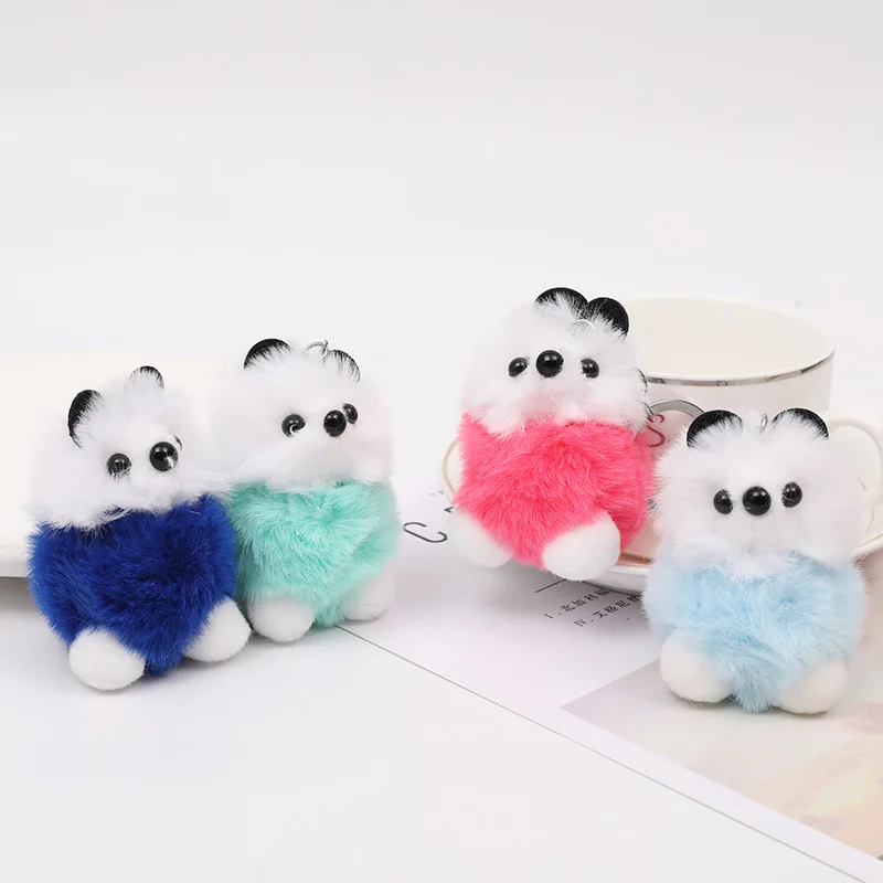 100pcs  Plush Animal Doll Toy Bear Bag Fur Ball Backpack Accessories Fur Stuffed,Deposit First to Get Discount much, Pta412