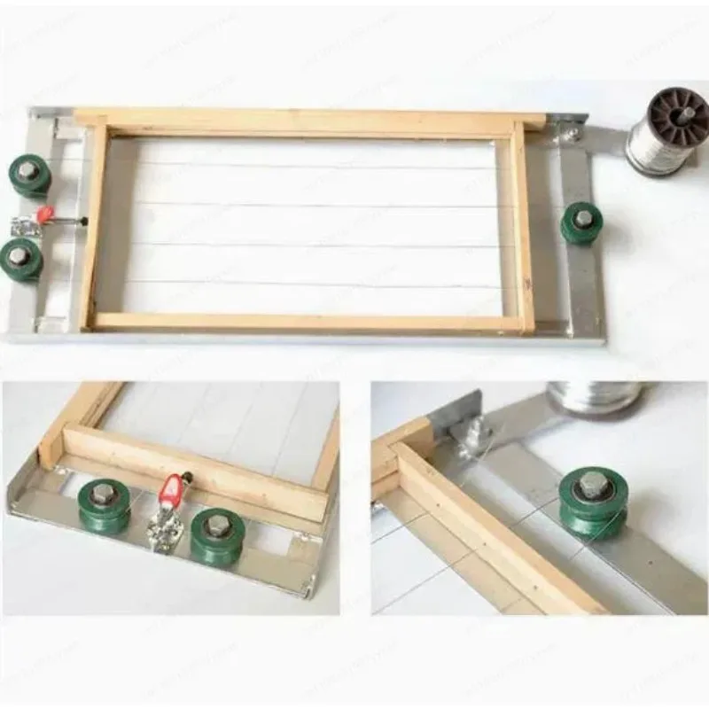 Professional Wire Embedder Tool, Wax Nest Foundation Embedding Device for Beehive Frame Beekeeping Equipment Supplies