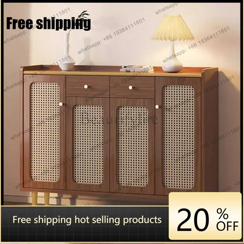 LJY Large Size Storage Shoe Cabinets Accent Minimalist Nordic Vertical Modern Shoe Cabinets Wooden Modern Sapateira Home Furnitu
