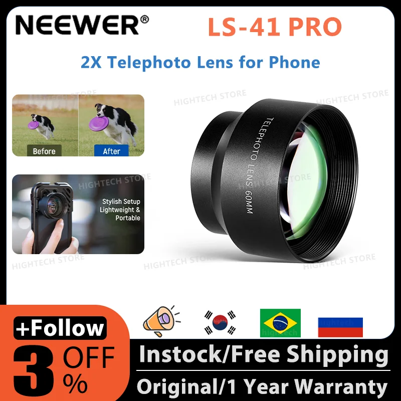 NEEWER LS-41 Pro 60mm HD Telephoto Lens: Real-World Performance for Portrait and Product Shooters