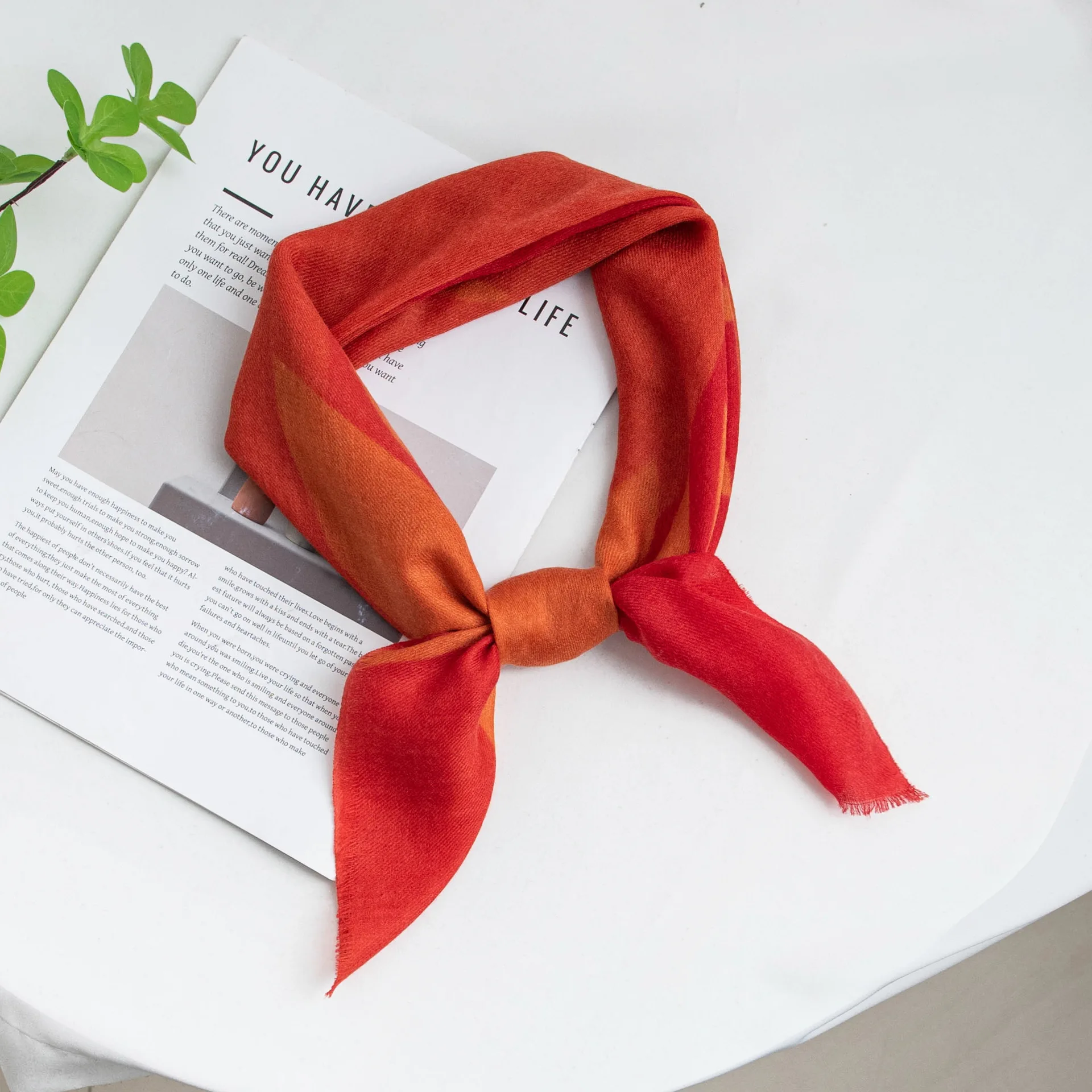 Рисунок 5 - 2025 100% кашемировый шарф с принтом