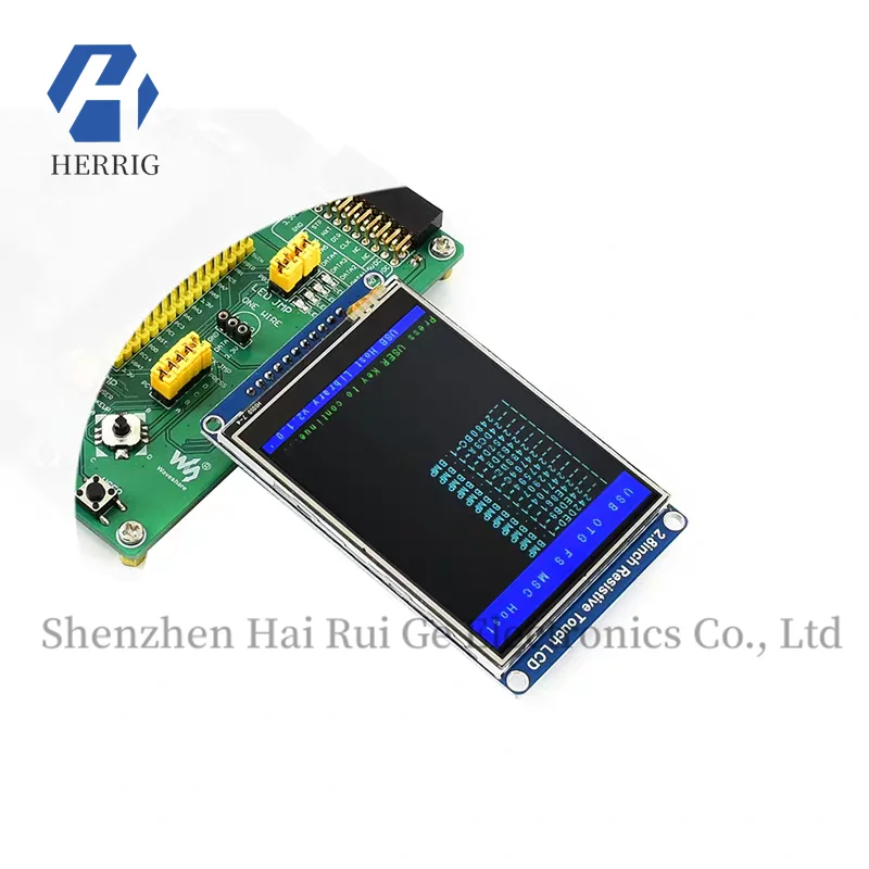 شاشة Weixue مقاس 2.8 بوصة تعمل باللمس IPS HX8347D واجهة SPI بدقة 320 × 240