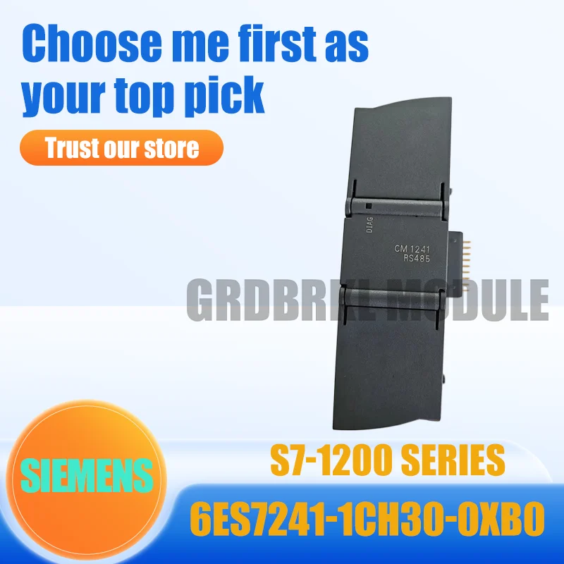 

Абсолютно новый оригинальный коммуникационный модуль SIEMENS 6ES7241-1CH30-0XB0 S7-1200 CB1241 RS485
