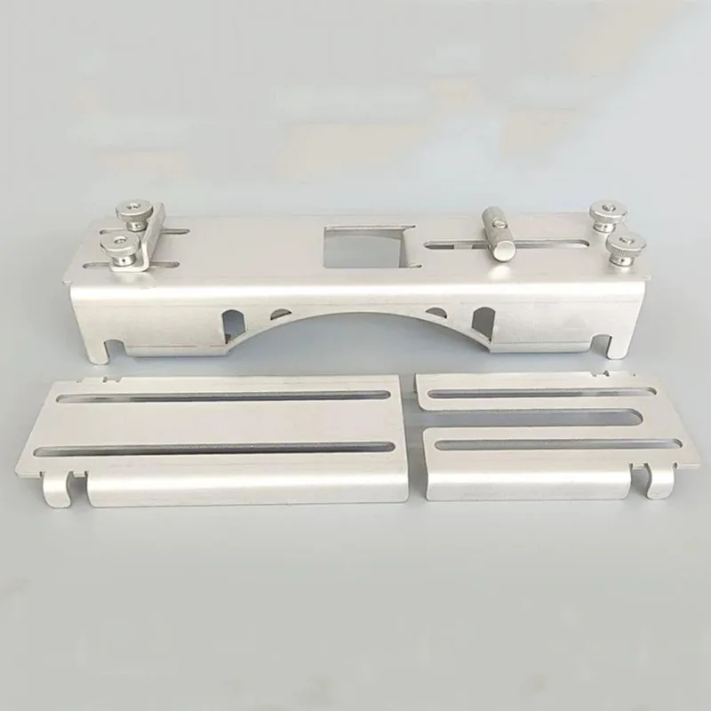 Adjustable 304 Stainless Steel Sharpening Stone Holder Self-Locking Whetstone Base Universal Design for Desktop And Sink