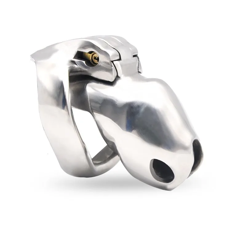 Stainless Steel Male Chastity Cage for Men Gay BDSM Bondage Erotic Urethral Lock Penis Lock Cock Cage Chastity Device Sex Toys view 6