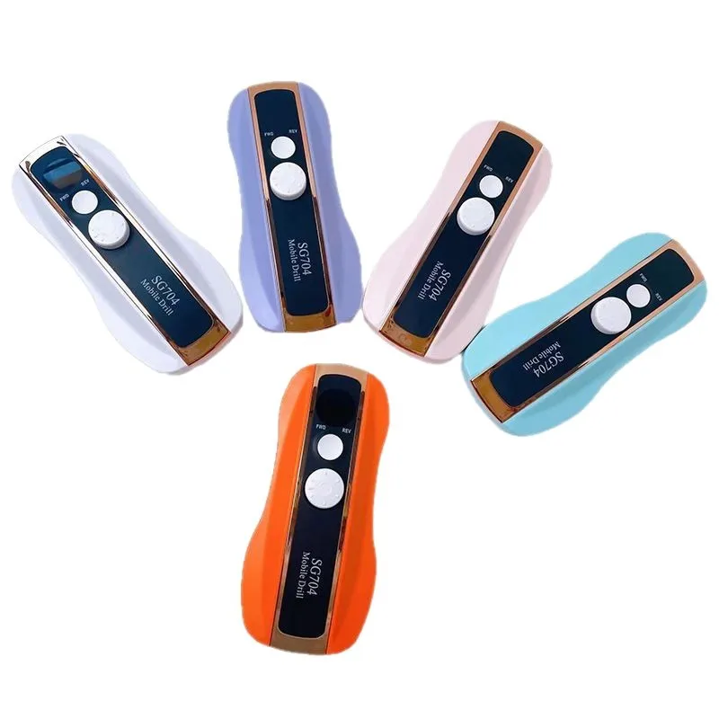 Comodo lucidatore per unghie Lucidatore per unghie ricaricabile intelligente Lucidatore per unghie con scarico professionale transfrontaliero 35000 giri/min