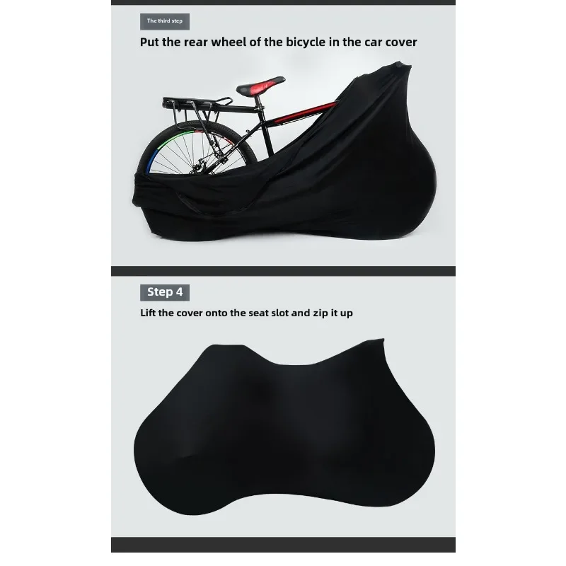 MTB Bike All Protector Cover - Anti-Dust & Scratch-Proof Storage Bag for Wheels & Frame, Ultimate Cycling Protective Gear image 5