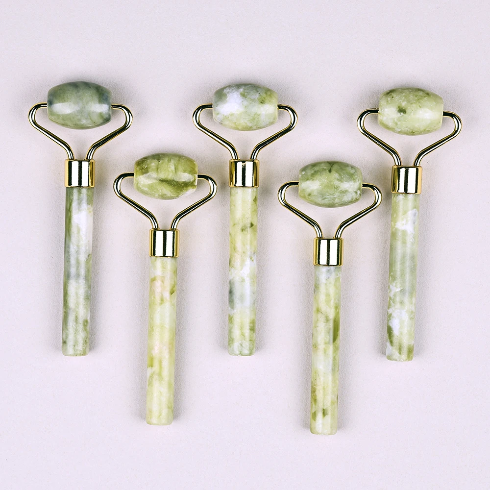 1pc Natural Jade Face Roller Massager Face Lift Slimming Anti-Aging Wrinkles Massage Tool Skincare Beauty Body Relax Massager