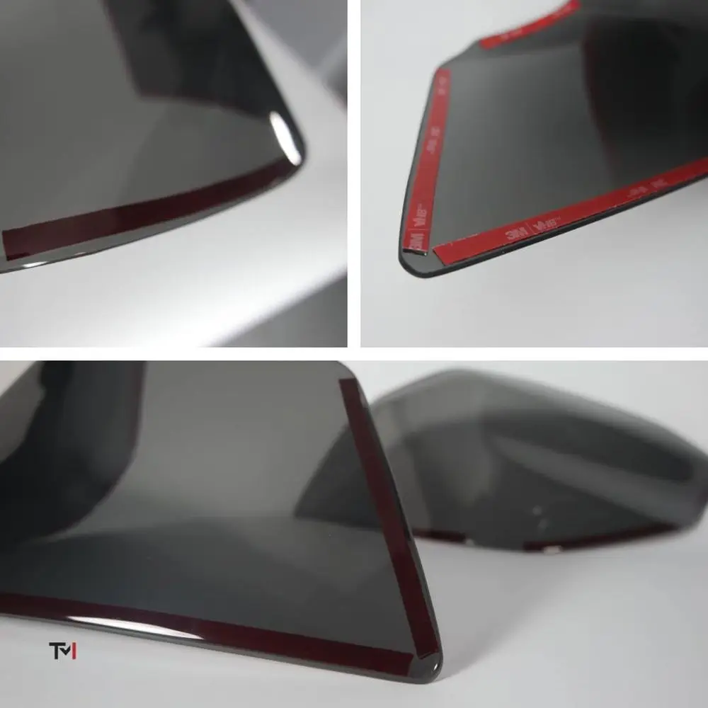 Geräucherte Acryl-Rücklichtlampenabdeckungen für Subaru WRX/STI 2015–2021