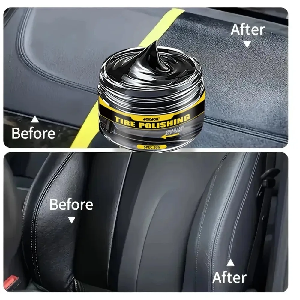 كريم تجديد الإطارات الداخلية الجديدة للسيارة: تجديد الأجزاء البلاستيكية، شمع لامع للخارج، طلاء واقي للتعديل