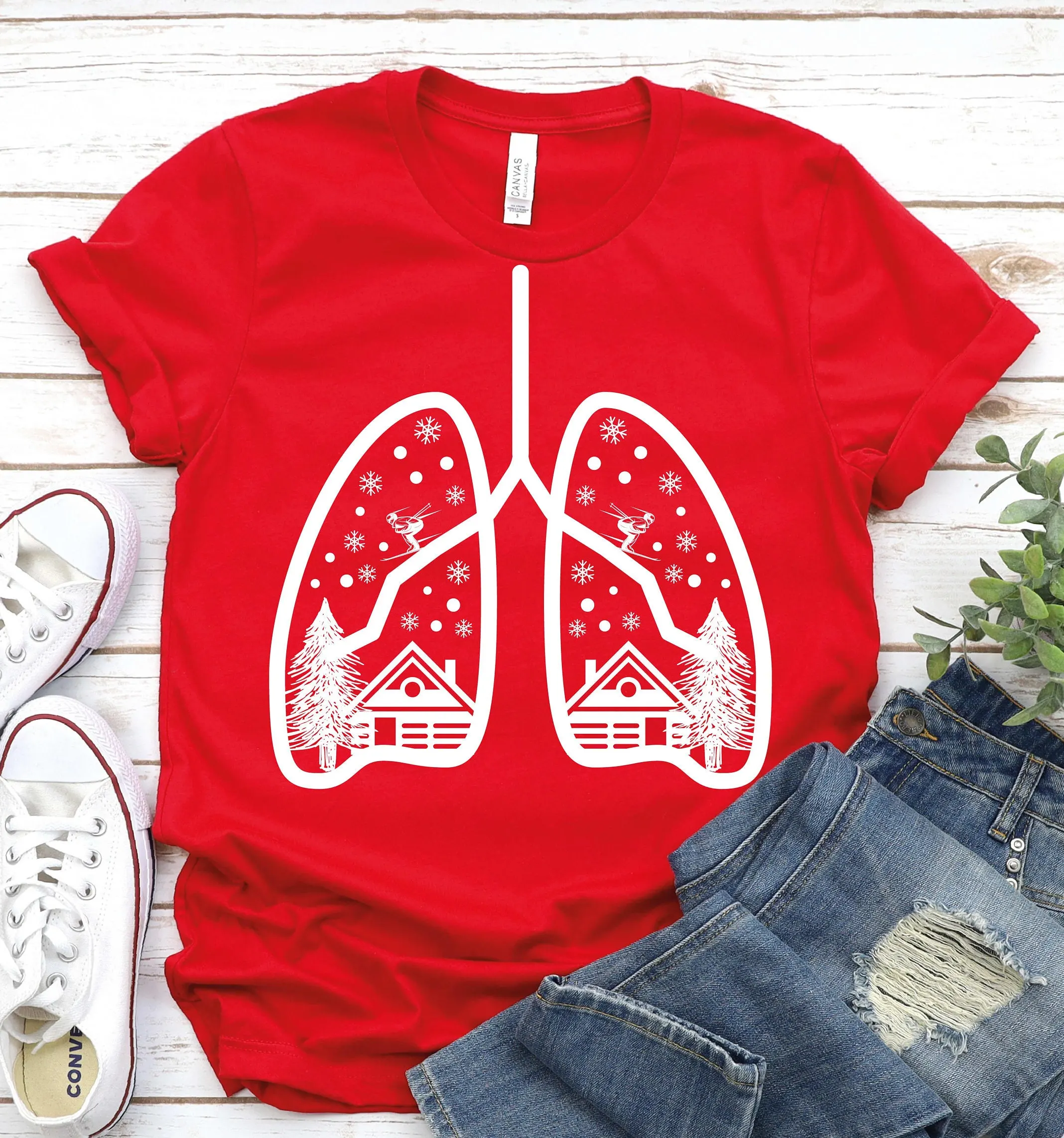 Respiratory Therapist Christmas T Shirt Pulmonologist Rt Nurse Therapy