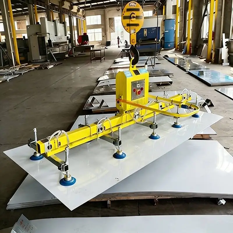 Suction Cup Vacuum Suction Cup Machine Metal Sheet Oil-Free Vacuum Pump 2000kg Load Capacity 1890mm Maximum Height