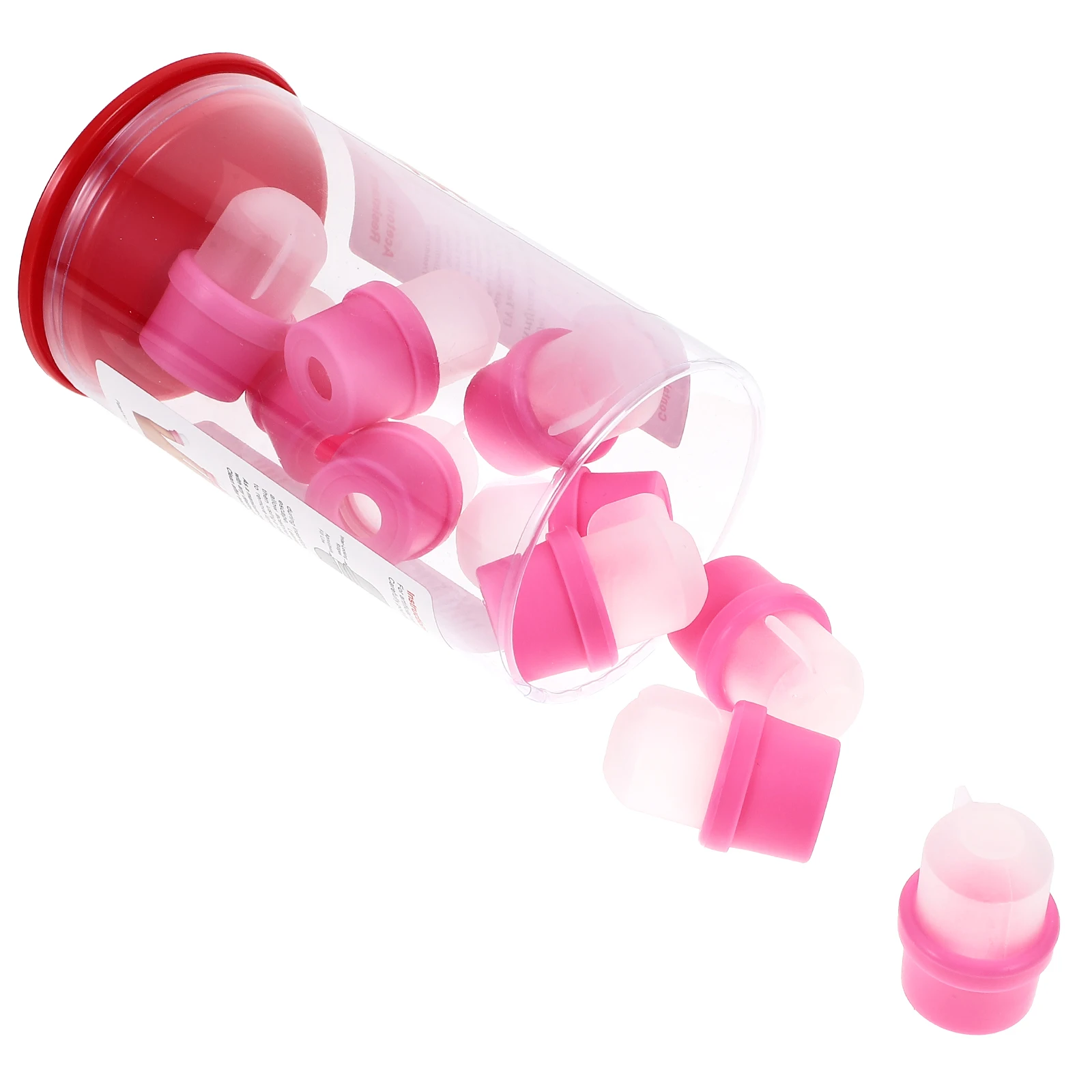 

20pcs Soaker Remover Caps Reusable Polish Removal Cover Durable Manicure Supply Wearable Nail Soaker For Nail Art Tool