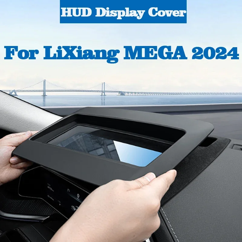 

Для Li LiXiang MEGA 2024, автомобильные чехлы для дисплея HUD, проголовный экран, устойчивый к царапинам, пылезащитный защитный чехол, автозапчасти для интерьера