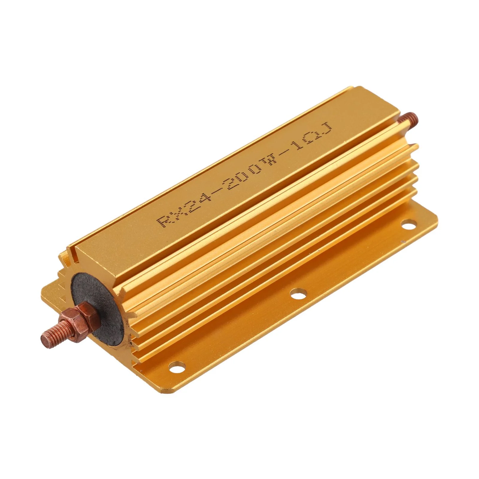 1ohm 2ohm 4ohm 8ohm 8R 200W Watt Power Metal Resistor 4 Tube Amp Test Dummy Load Metal Resistor Passive Components Semiconductor