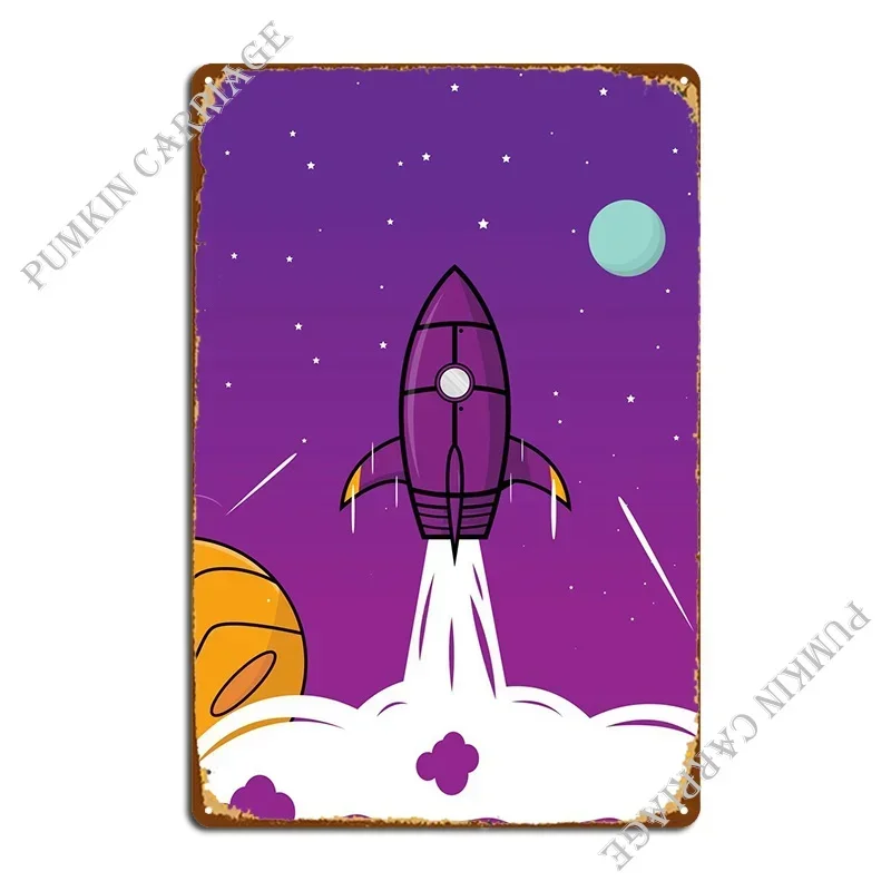 Металлические таблички High Into The Space, настенные панно, жестяные вывески, постеры для дома, гаража, комнаты-убежища