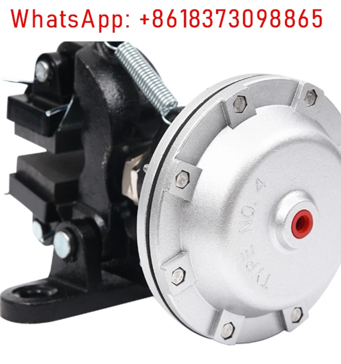 

Brake pneumatic device, industrial machinery, wire drawing machine, automatic brake specialized