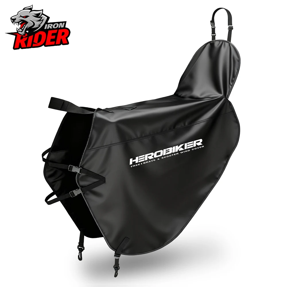 Motorcycle Windproof Scooter Windproof Warm Off-road Motorcycle Blanket Rider Autumn And Winter Cold Proof Knee Warm Blanket