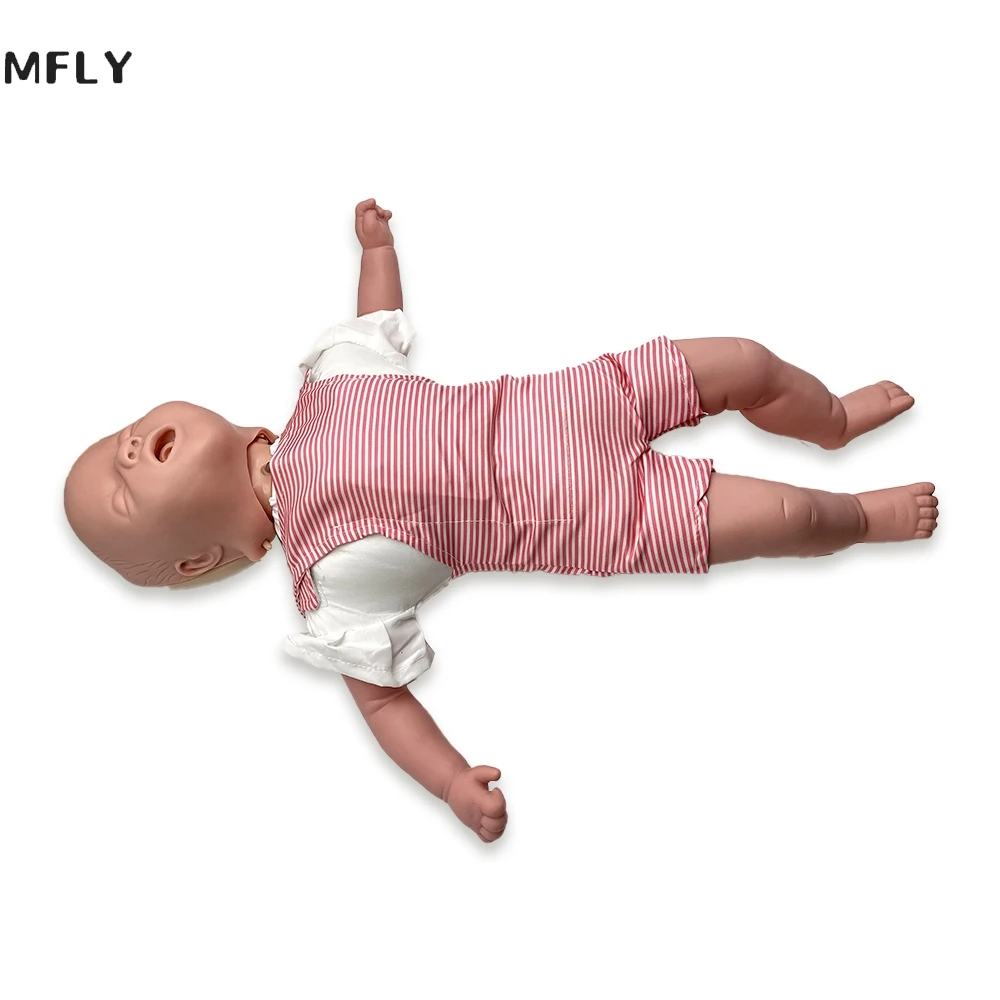 Baby Choking Tracheal Infarction Model Infant Airway Obstruction CPR Training Manikin Medical Nurse Teaching Tool