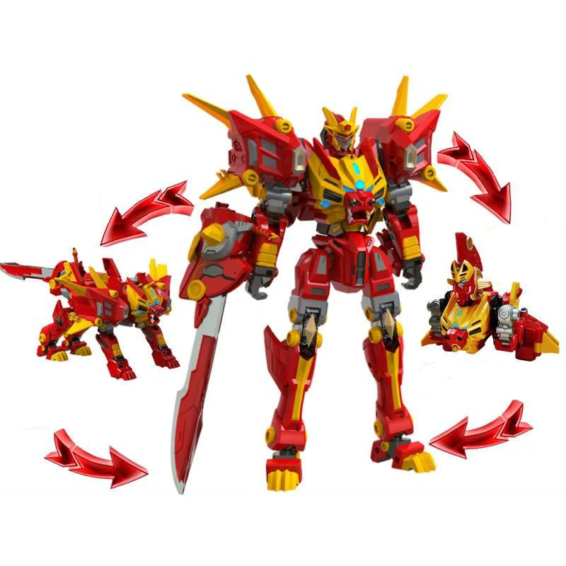 Conjunto de robô de deformação, faça você mesmo, deformação combinada, 7 ''/18cm, modelo de plástico, brinquedos, figura de anime, meninos, brinquedo surpresa de aniversário, coletar presentes