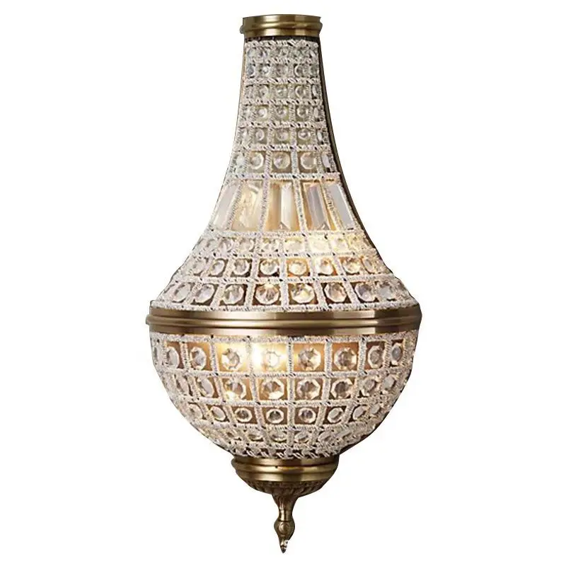 

French, retro, home entry, crystal, living room, dining room, wall lamp, neoclassical