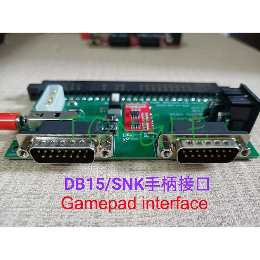 DOLEX-JAMMA CBOX Mini SNK DB15 Handle Gamepad Interface for Arcade Base Board, SNK IGS Pandora Treasure Box, 12V