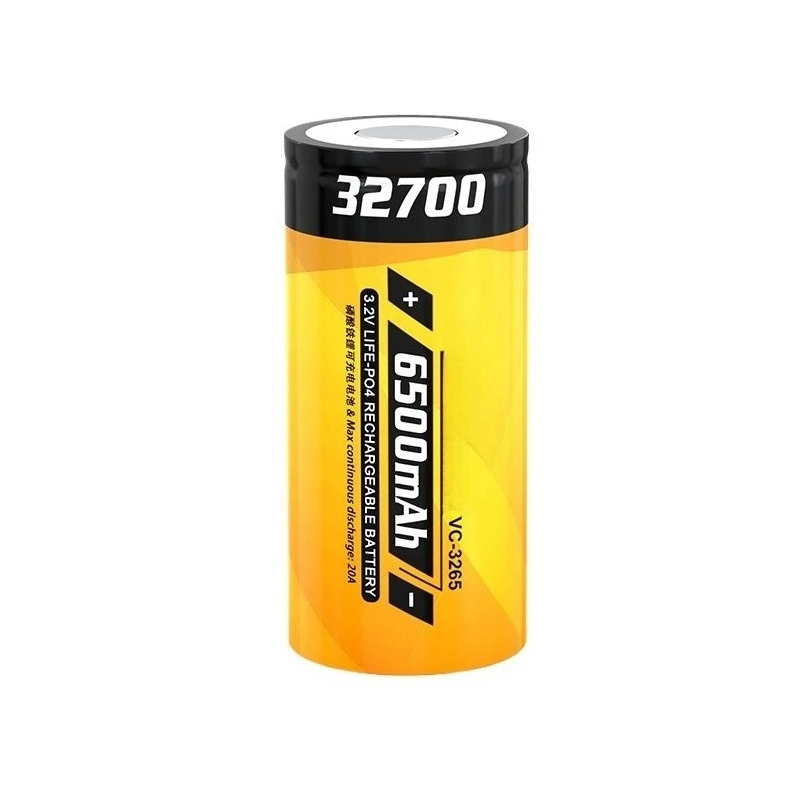 بطارية LiFePO4 20A بطارية التفريغ المستمر 3.2 فولت 32700 6500 مللي أمبير