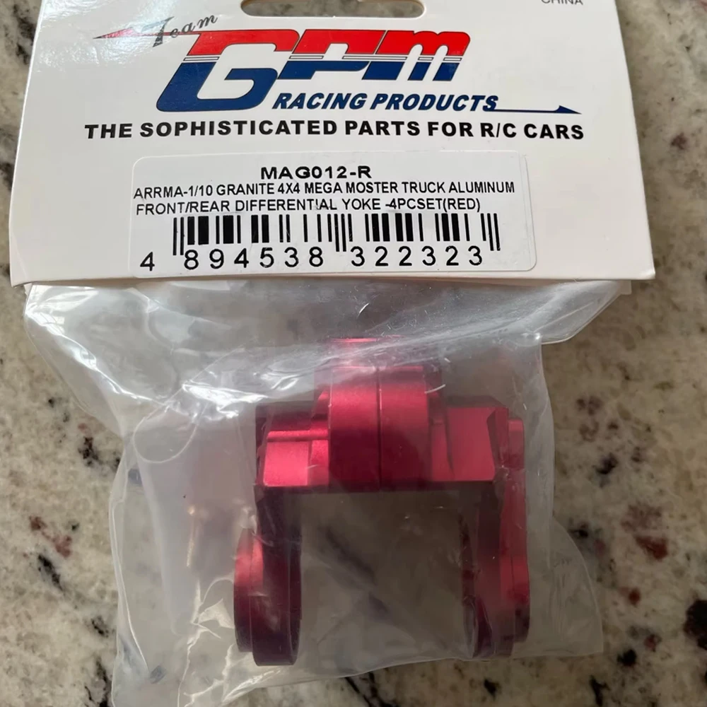 GPM Metal Diff Case AR310783 ARA311154 for ARRMA 1/8 Mojave 4S Vendetta Typhon 1/10 Outcast Granite Big Rock Vorteks 3S V3 V4