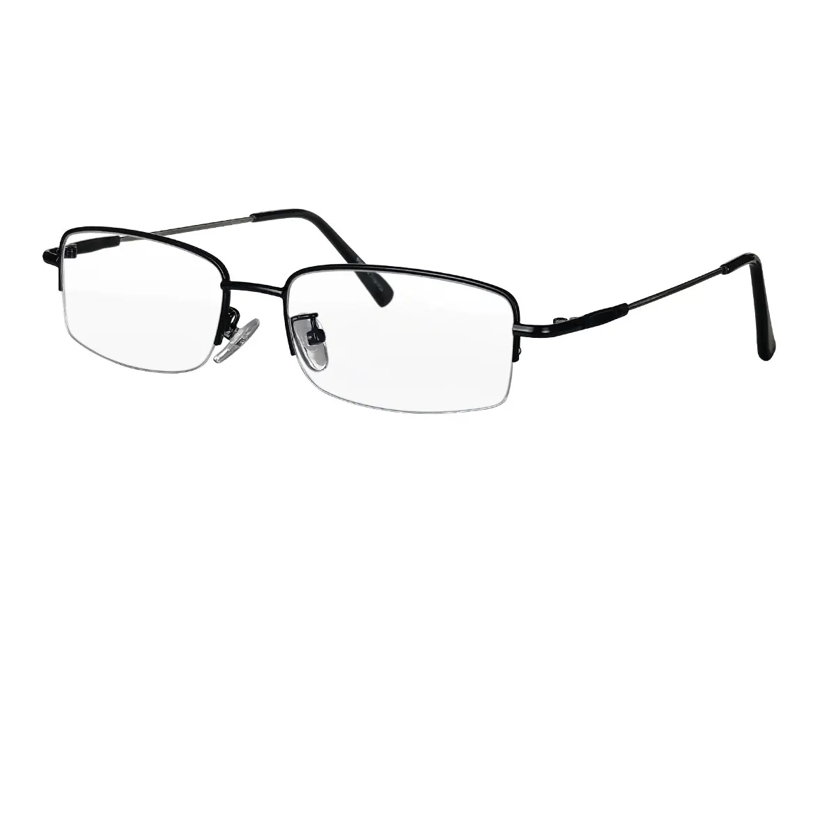 

Prescription glasses men memory metal glasses half frame myopia glasses astigmatism lenses single vision reading glasses