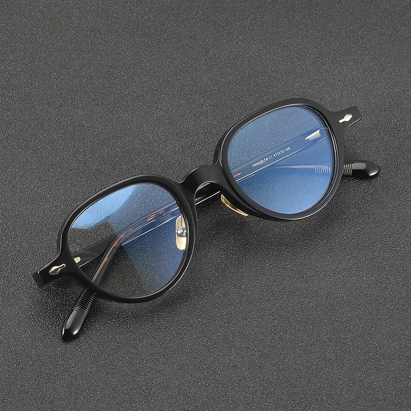 

High Quality Acetate Deisgner Eyewear Oval Glasses Frame JMMCR-58 Men Handmade Anti Blue Light Women Myopia Reading Spectacle
