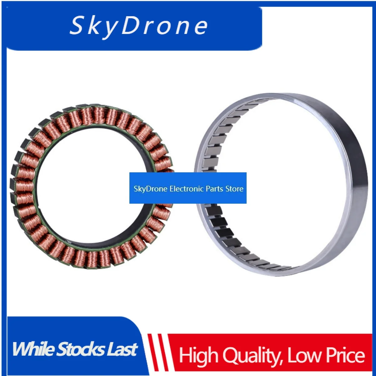 SkyDElCubeMars RO100 48V Servo Outer Rotor Motor Frameless Bldc Robotic Arm Motor With External Rotor