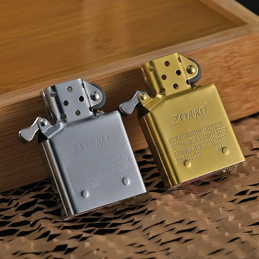 ZORRO двойной пожарный фонарь, вставная зажигалка, газовая струяная ветрозащитная кремневая зажигалка для бензина и масла, надувная бутановая керосиновая подкладка, инструмент «сделай сам»