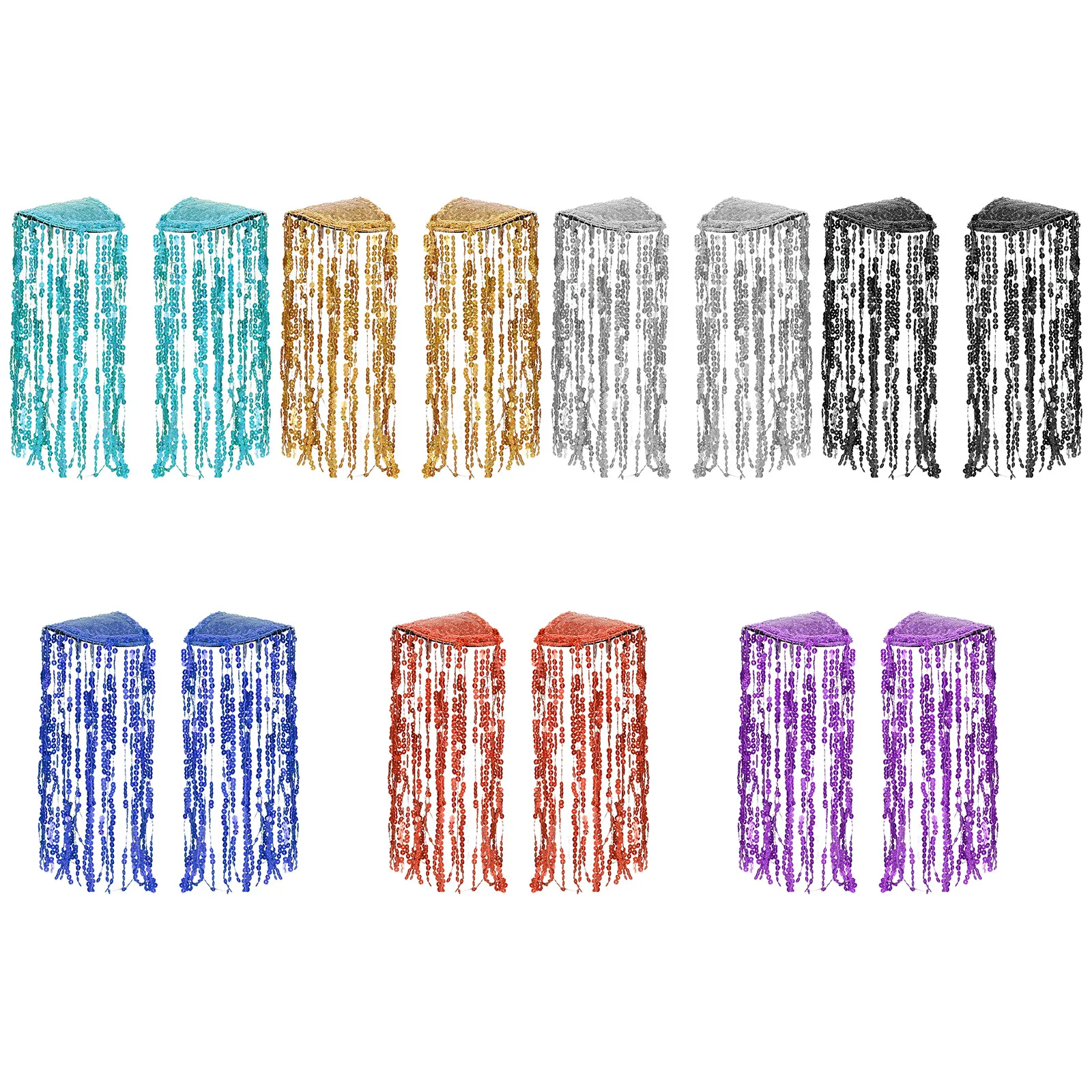 Donna Uomo Nappa Toppe per spalle Clip Nappa lucida Paillettes Spallina Distintivo per spalle per abiti punk Cappotto Appliques