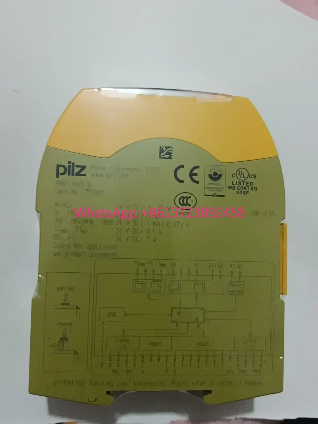 Pilz safety relay PNOZ mm0.1p 772001 in stock