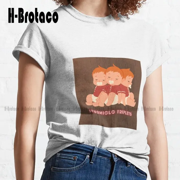 Sturniolo Triplets Classic T-Shirt Birthday Girl Shirt Custom Aldult Teen Unisex Digital Printing Tee Shirts Make Your Design