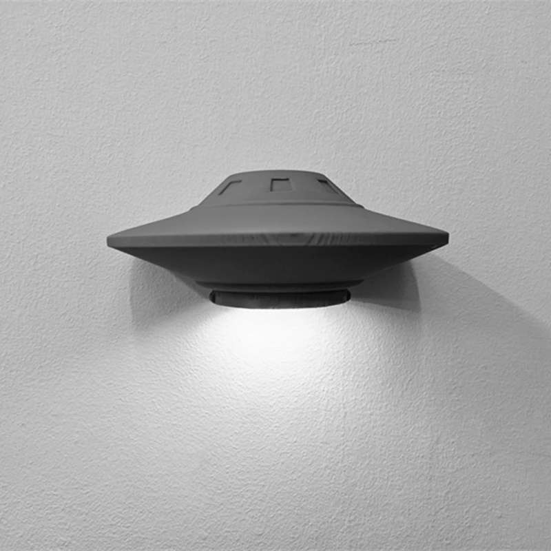 ALIEN UFO WALL LIGHT SPACESHIP Extraterrestrial Organism Monster Study living room wall hanging ornament Sci-Fi Lover\'s Gift