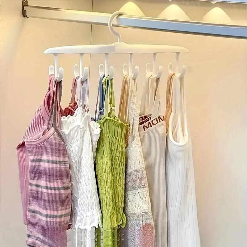 Multi-Functional Hanger for Strap Underwear And Clothes Home Wardrobe Storage Organizer Wave Hook for Hats And Clothes