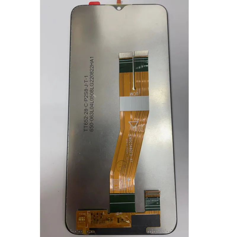 Pantalla LCD de 6,5 pulgadas para móvil, digitalizador de pantalla táctil con marco For Samsung A03s, A037F, A037M