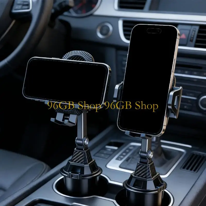 Suporte antiderrapante telefone 96GB para suporte carro cabeça ajustável estabilidade posição fácil