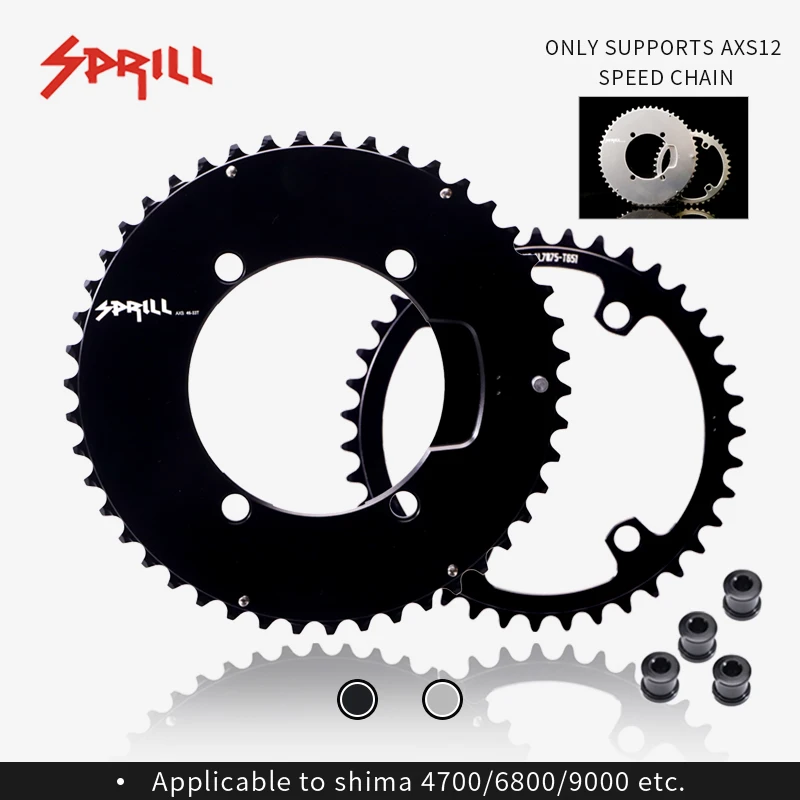 For AXS Chain 12 Speed 5800 6800 CRANKS 50-34T 54-40T Power Meter Double Chainrings Dura-ace 9000 110BCD Road Bike