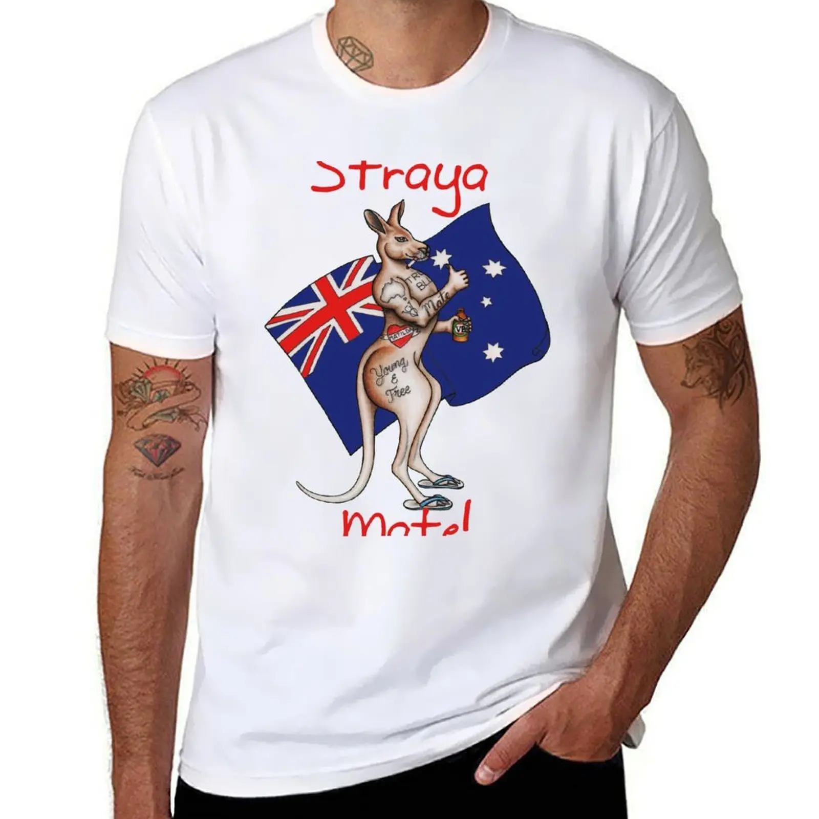 

Ultimate Straya / Australia Design Mate! Wack it on a shirt, a sticker a mug or whatever! T-Shirt