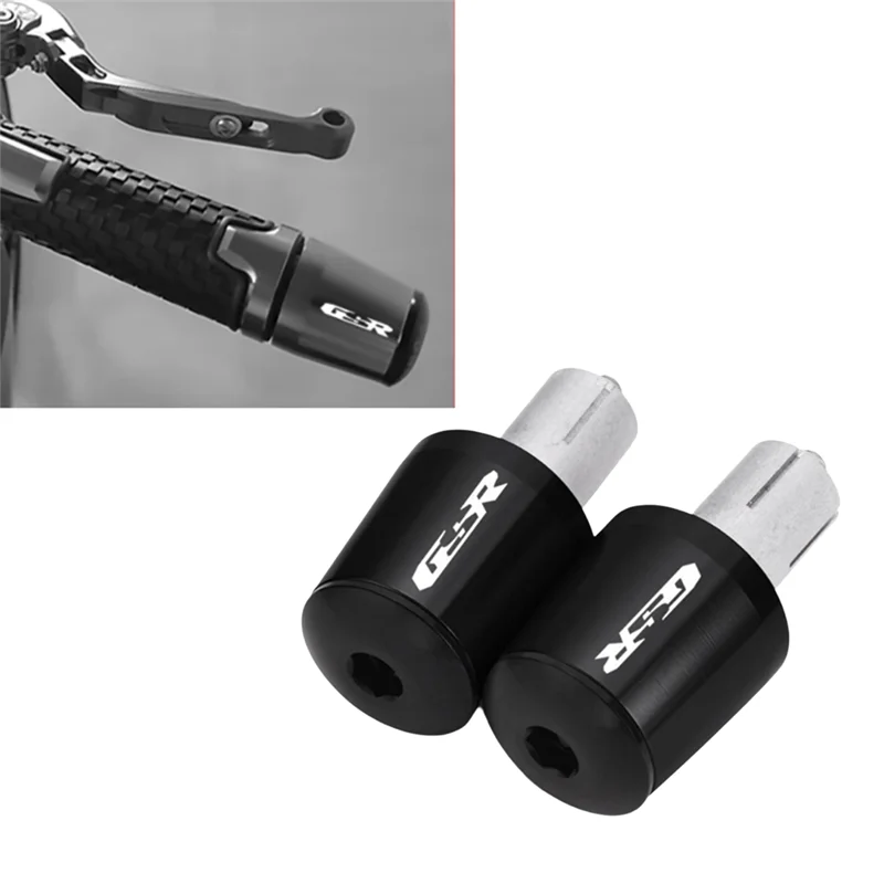 

Lasting For Suzuki GSR400 GSR600 GSR750 GSR 400 600 750 Handlebar End Plugs Handle Bar Cap Motorcycle Grips