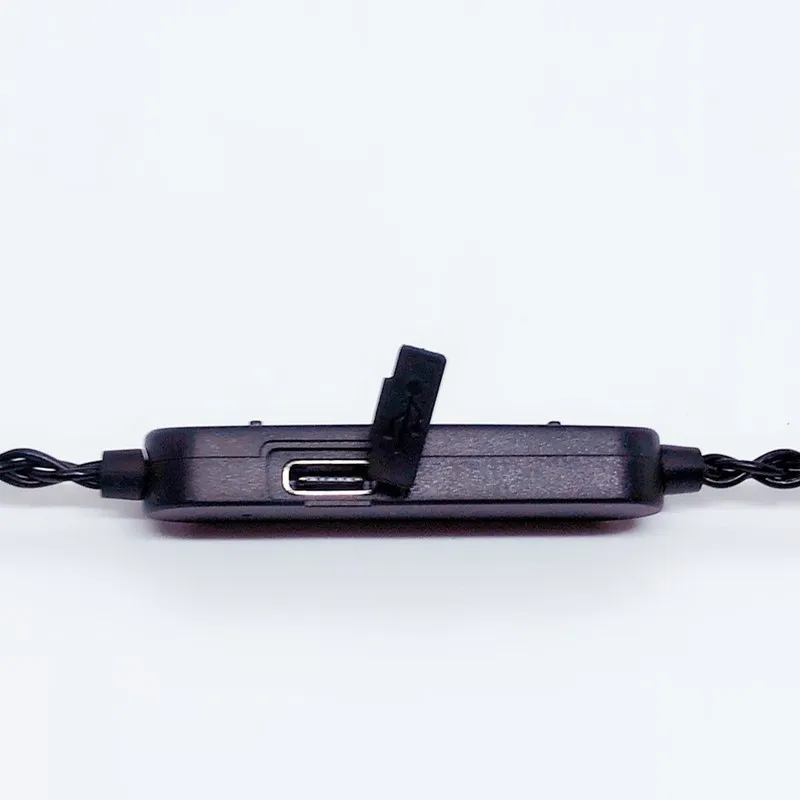 XSL 5.0 Silver Plated Bluetooth Upgrade Cable aptx HD Bluetooth Cable mmcx se535 0.78PIN/QDC KZ Earphone Bluetooth Cable