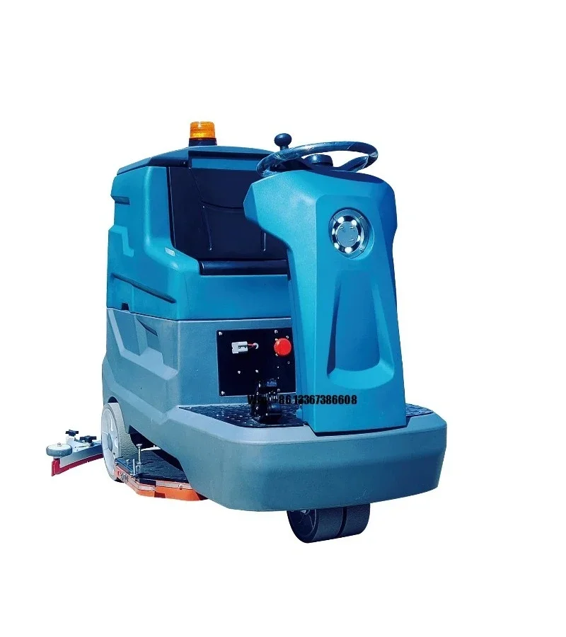 Hot Sale Certified Electric Industrial Floor Sweeper Scrubber Machine for Warehouse/Factory Cleaning