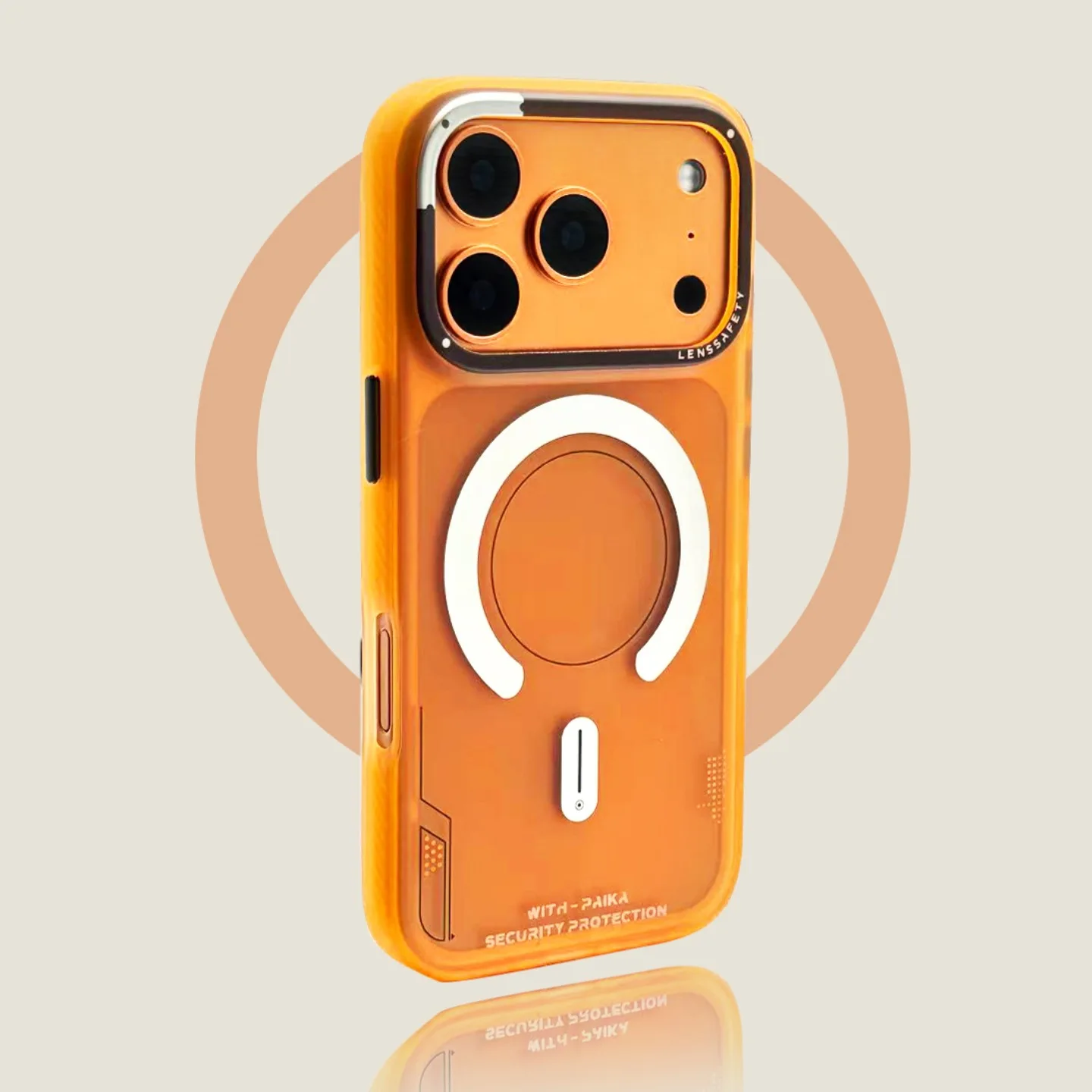 

Suitable for iPhone 17 16 15 14 13ProMax matte hard protective case, suitable for MagSafe magnetic wireless charging phone case