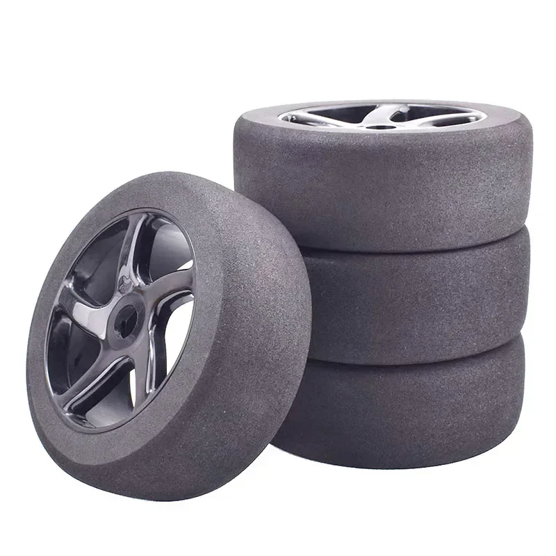 

17mm Hex 1/8 RC Foam Tires Wheel Rims 118mm Set for HSP HPI Racing Car