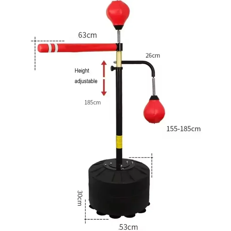 

Mma Training Punching Ball Bounce Back Design With Stand For Stress Relief And Combat Practice