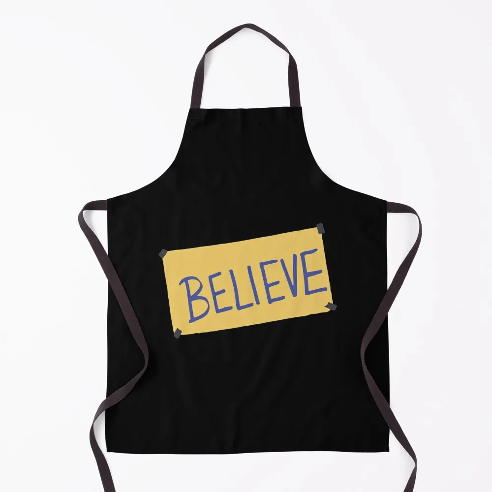 believer-tedlasso Apron restaurant accessories For Women Kitchen barber uniform Apron